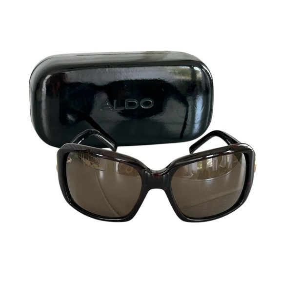 Kate Spade Black Oversized Sunglasses - Picture 1 of 14